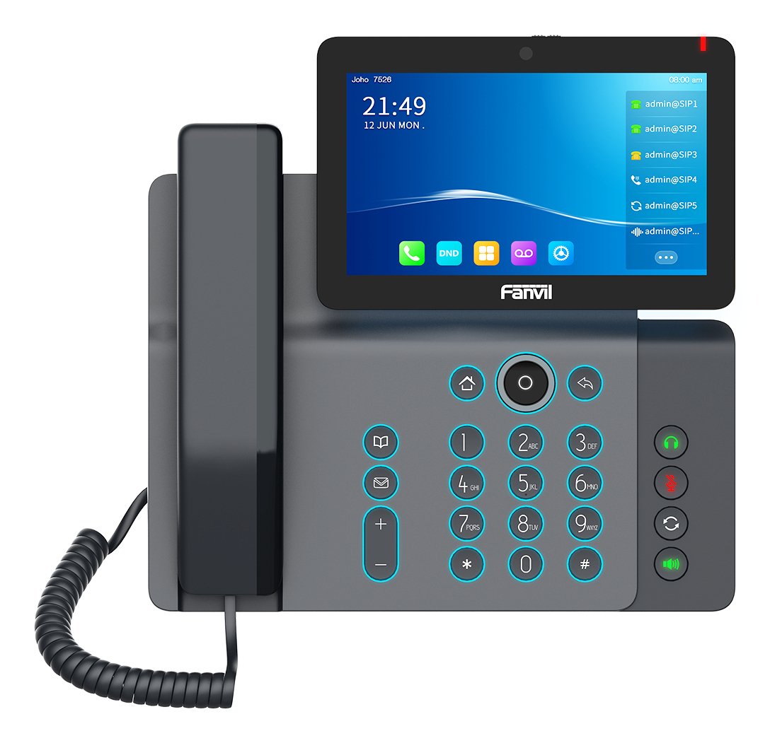EAN 6937295602821 - Fanvil V67 teléfono IP Negro 20 líneas LCD Wifi imagen 1