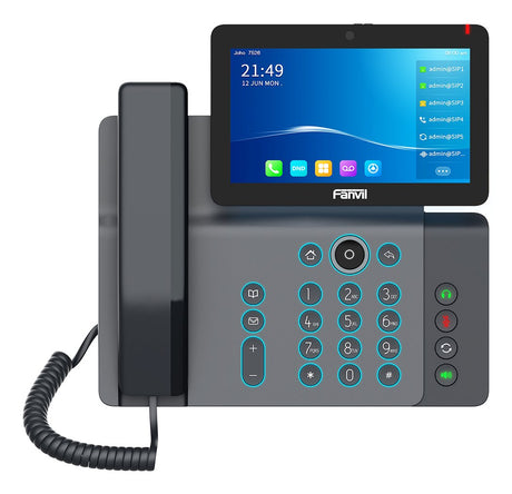 EAN 6937295602821 - Fanvil V67 teléfono IP Negro 20 líneas LCD Wifi imagen 1