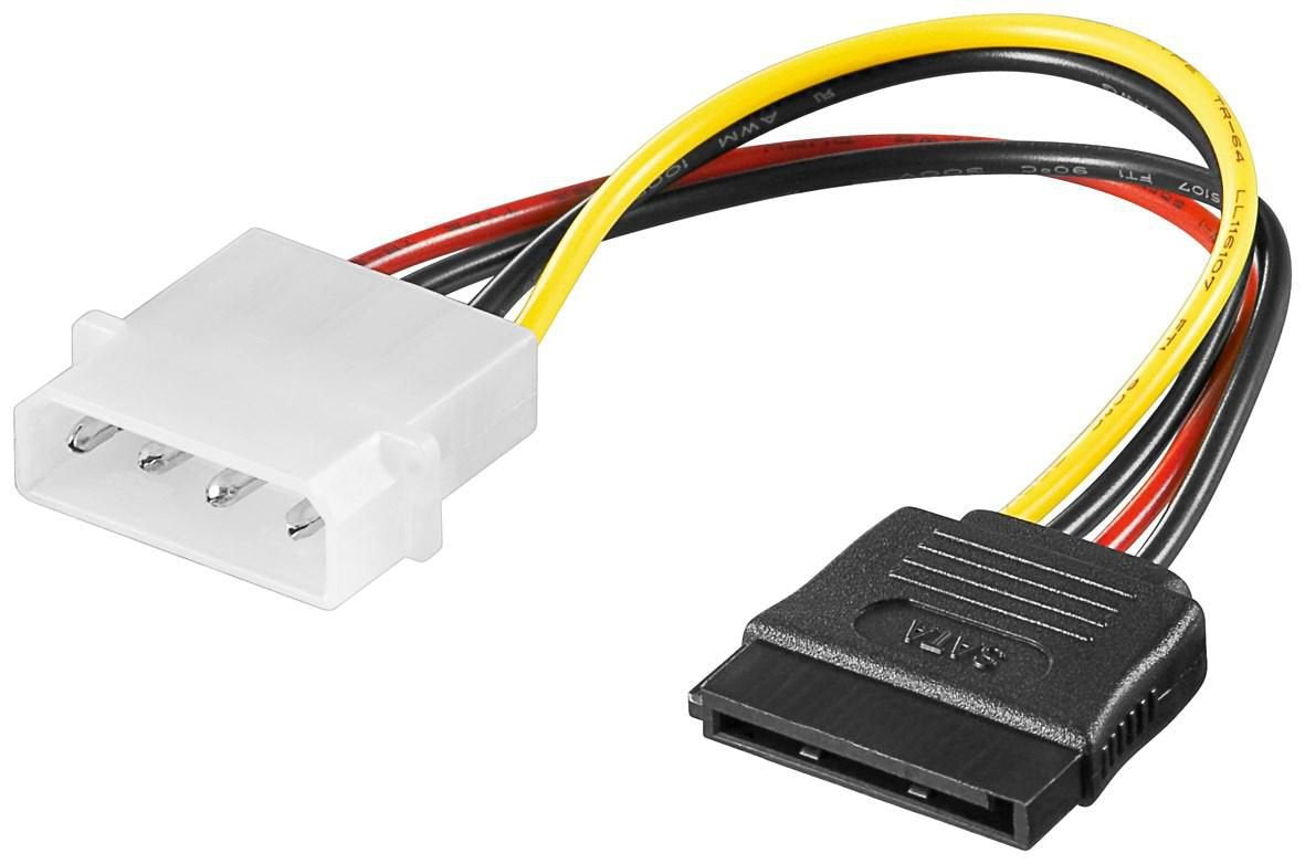 Microconnect Sata Power 4pin-15pin 0,2 M