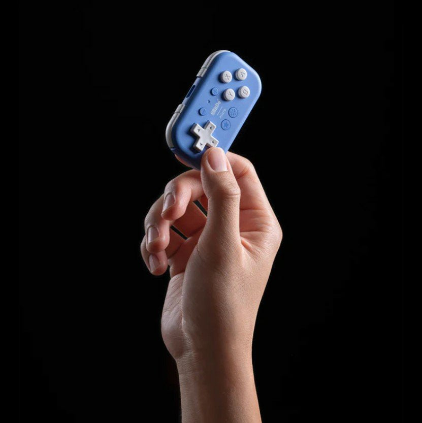 8bitdo Micro Bluetooth Gamepad Azul, Para Nintendo Switch, Android, Raspberry Pi  Ret00384