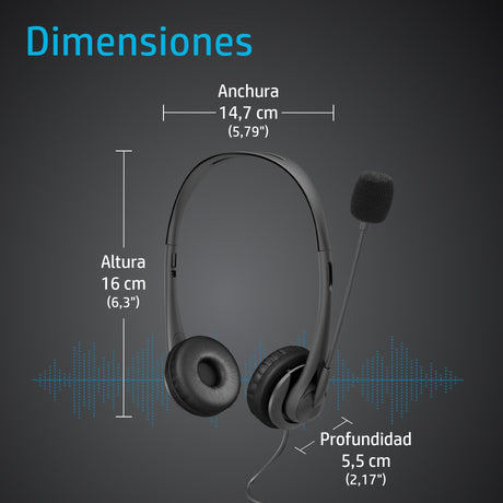 EAN 0195908812494 - HP Stereo 3.5mm Headset G2 Alámbrico Diadema Oficina/Centro de llamadas Negro imagen 5