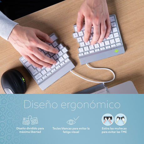 EAN 8719274492245 - R-Go Tools RGOSBESWLWH teclado Universal Español imagen 11