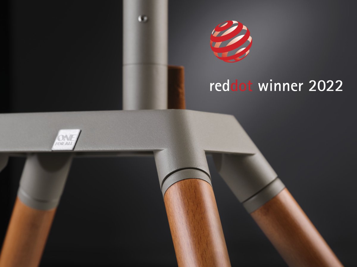 Soporte  One For All Tripod Wm7475  Para Tv 177,8 Cm (70") Marrón, Gris