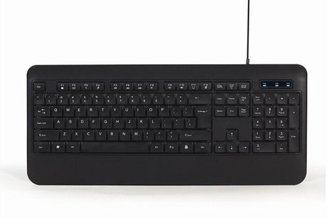 EAN 8716309120487 - Gembird KB-UML-03 teclado Juego USB QWERTY Inglés de EE. UU. Negro imagen 2