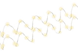 Cadenas De Luces De Alambre Plateado Con 20 Led X 2 , Incl. Temporizador
Decoración De Iluminación Atmosférica Para Uso Interior