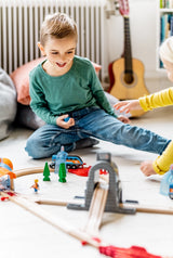 Brio 7312350339727 Pista Para Vehículos De Juguete De Plástico, Madera, Ferrocarril Niño/Niña, 3 Año(S), Vehículo Incluido, Aaa, De Plástico, Madera, Multicolor