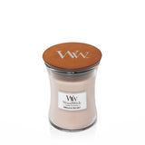 Woodwick 92191 Vela Otro Jazmín, Sal Marina, Vainilla Beige