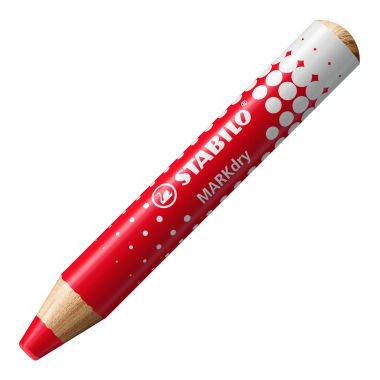 Stabilo Marcador En Seco Para Pizarra Blanca/Papel Markdry Caja 4 C/Surtidos