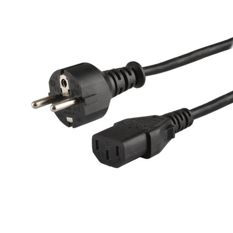 EAN 5901986045458 - Savio CL-138 cable de transmisión Negro 1,8 m IEC C13 Enchufe tipo E imagen 1