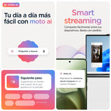 Smartphone Motorola Edge 60  6.67" Sim Doble Android 15 5g Usb Tipo C 12 Gb 512 Gb 5200 Mah Verde