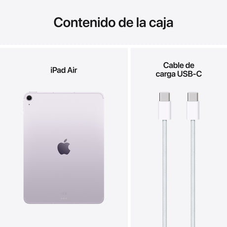 EAN 195949988714 - Apple iPad Air 5G Apple M TD-LTE & FDD-LTE 512 GB 27,9 cm (11") 8 GB Wi-Fi 6E (802.11ax) iPadOS 18 Púrpura imagen 10