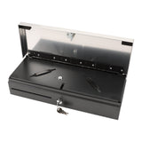 Olympia Hs 170s Cajón Para Dinero Con Cerradura Compatible Con Rj12, 8 Compartimentos Para Monedas Y 6 Billetes, Metálica