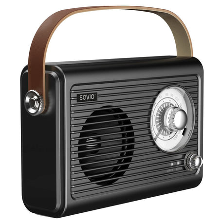 EAN 5901986049647 - Savio RS-01 radio Portátil Analógica Negro imagen 6