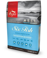 Orijen Six Fish Alimento Seco Para Gatos 1,8 Kg Adult Pescados