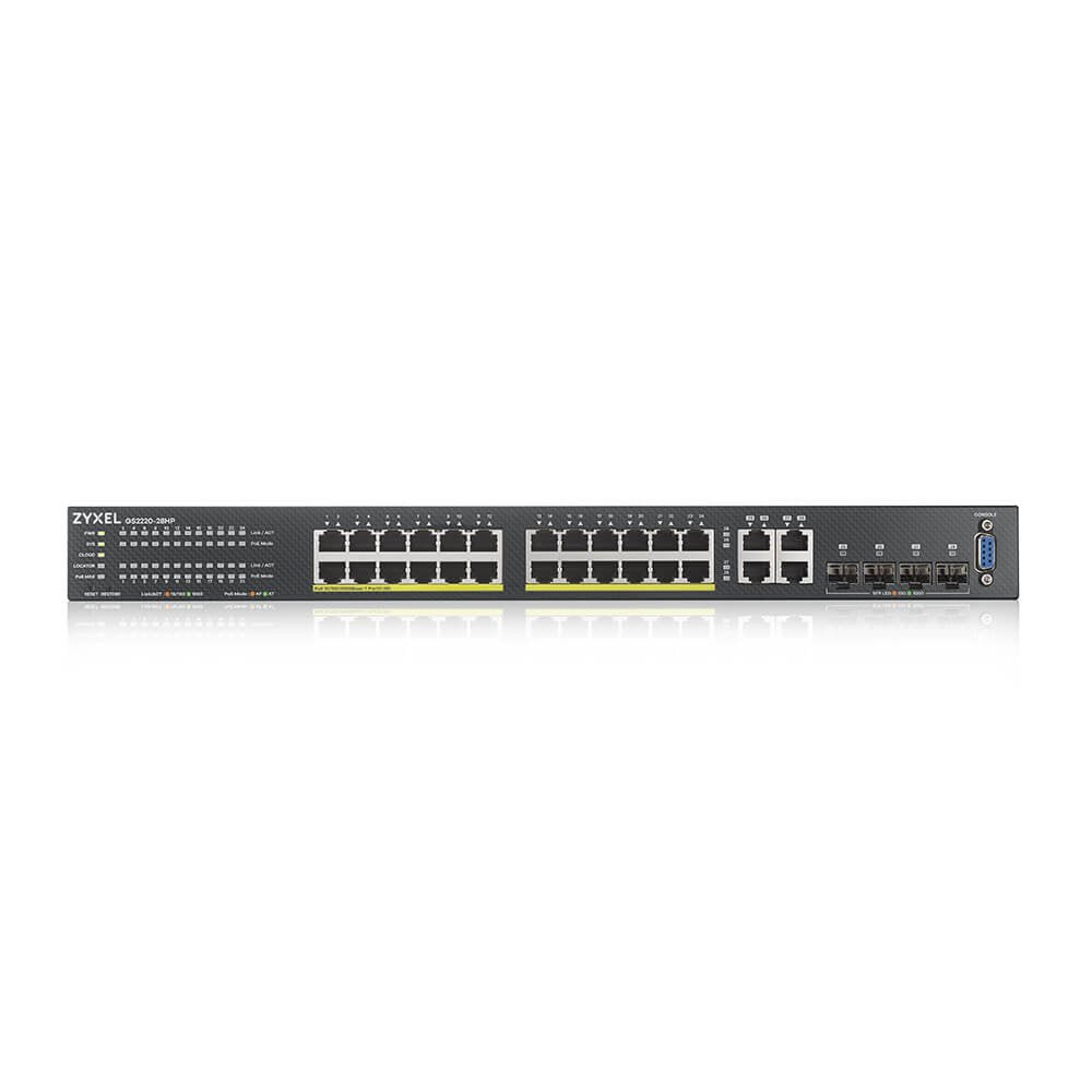 EAN 4718937607488 - Zyxel GS2220-28HP-EU0101F switch Gestionado L2 Gigabit Ethernet (10/100/1000) Energía sobre Ethernet (PoE imagen 2