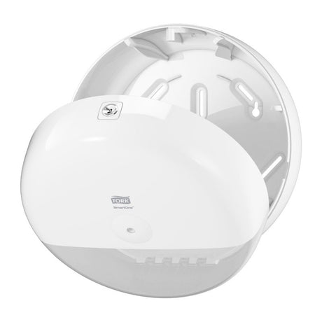 EAN 7322540803853 - Tork 680000 dispensador de papel higiénico Blanco Plástico Portarrollo de papel higiénico imagen 3