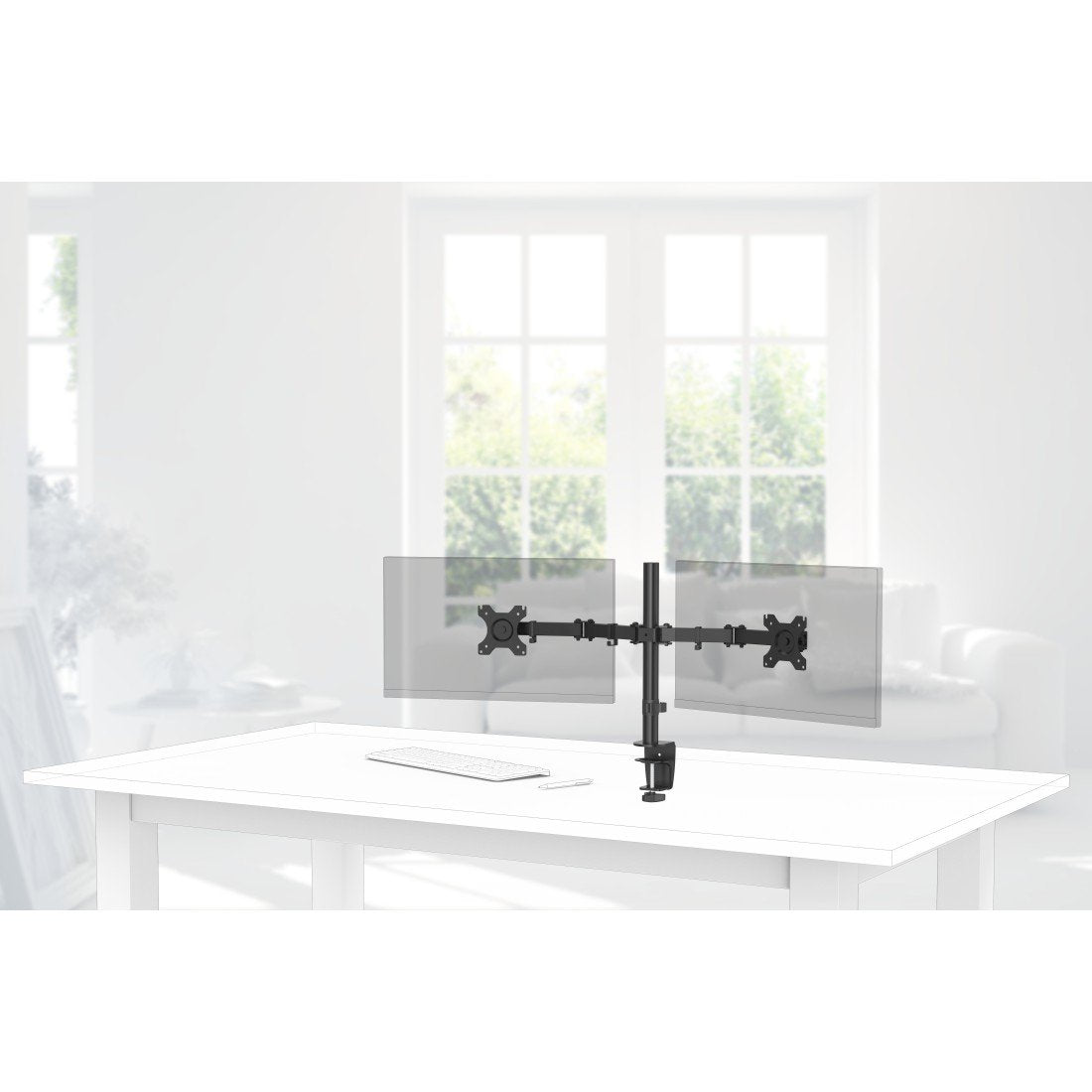 EAN 4047443469571 - Hama 00118491 soporte para monitor 81,3 cm (32") Escritorio Negro imagen 5