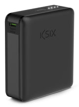 Ksix Powerbank Nano 10000 Mah Tamaã±O De Bolsillo, Power Delivery, 22.5v, Cable Usb-C A Usb-C, Carga