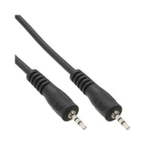 Cable De Audio Inline 2.5mm Estéreo Macho A Macho 3m