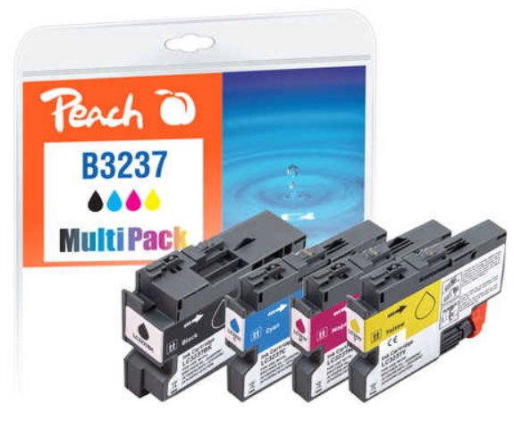Cartucho De Peach Brother Lc-3237, Pea, Multi-Pack, Fw Comp.