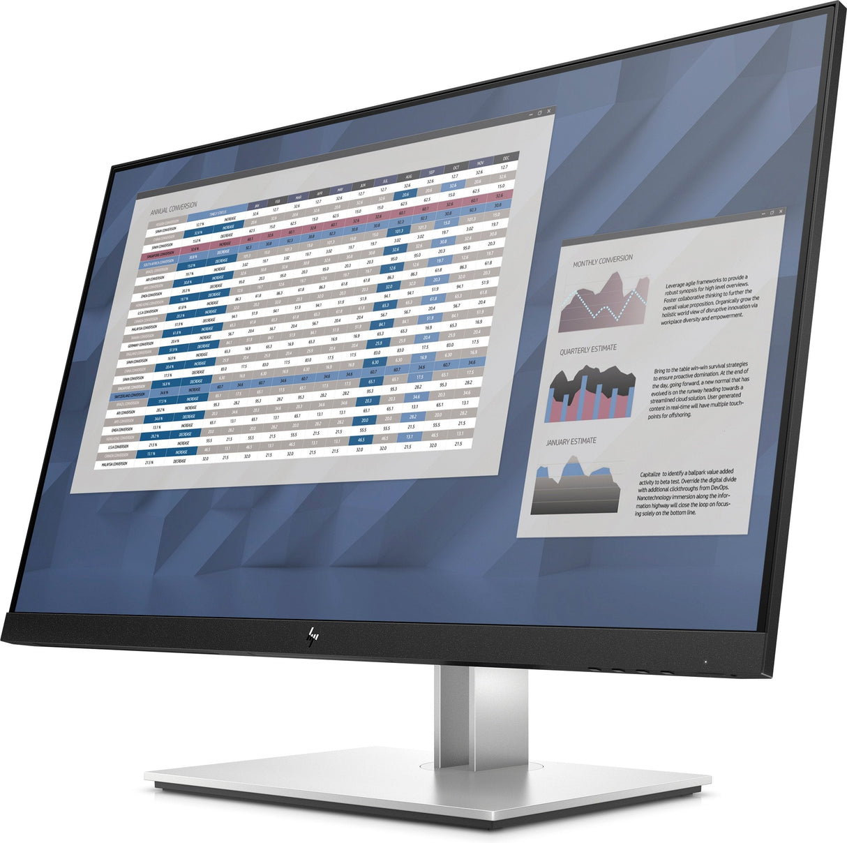 Hp E-Series E27 G4 68,6 Cm (27") 1920 X 1080 Pixeles Full Hd Led Negro