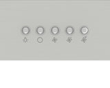 EAN 3838782171567 - Gorenje WHU629ES/S Telescópica o extraplana Plata 200 m³/h imagen 4