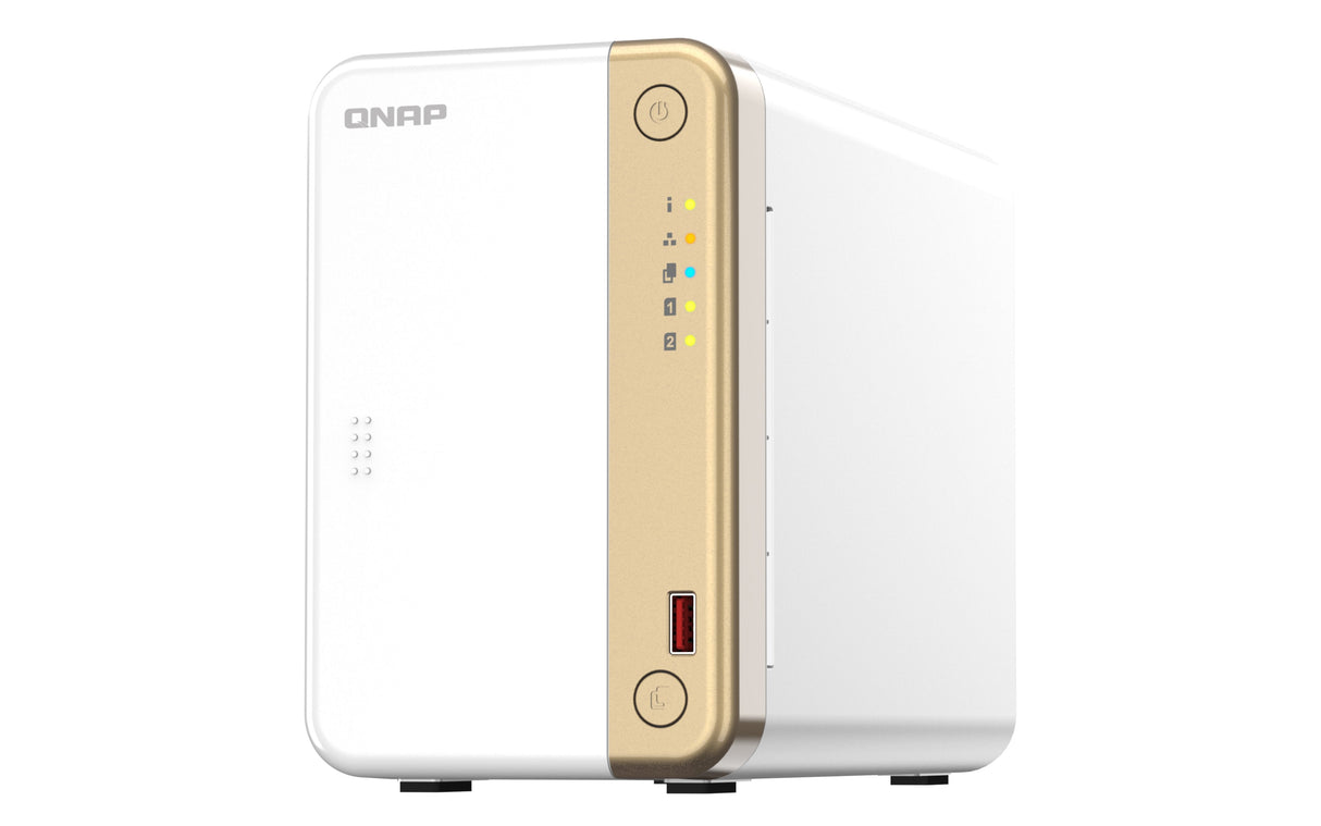 Nas Qnap Ts-262-4g  2xhdd-Bay 1x2.5gbe 4xusb