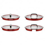 Wmf 0760206380 Function 4 Kochtopf Klein 20cm, Rojo
