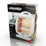 Calefactor Eléctrico Mesko Home Ms 7710 Interior Blanco 800 W  De Cuarzo