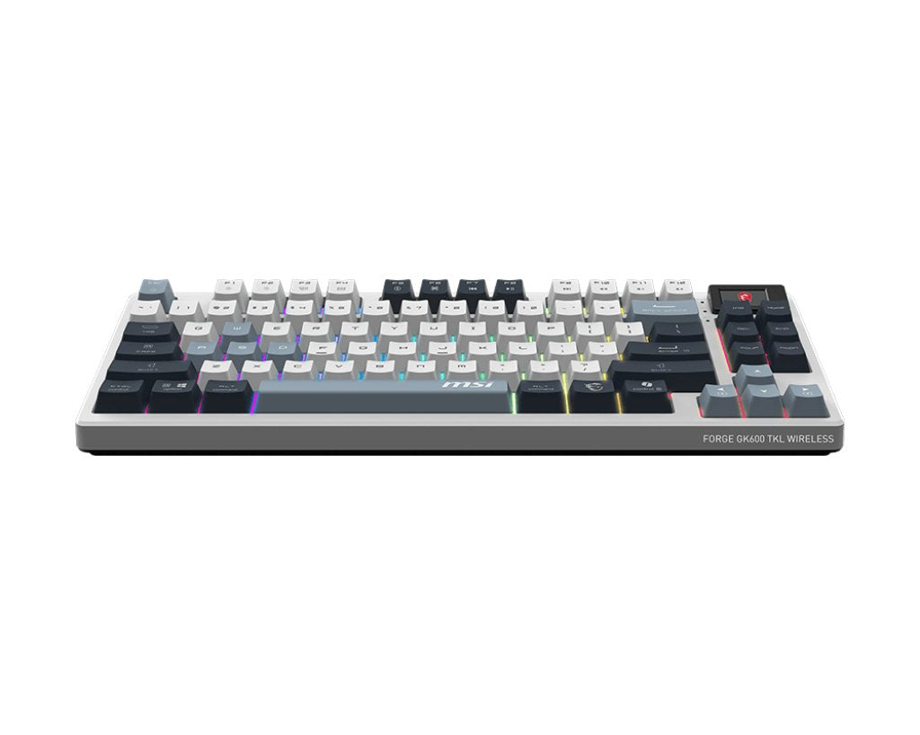 Msi Forge Gk600 Tkl W Sky De Gaming Keyboard De Black Retail