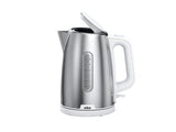 EAN 8021098001979 - Braun WK 1500 tetera eléctrica 1,7 L 2200 W Acero inoxidable, Blanco imagen 3