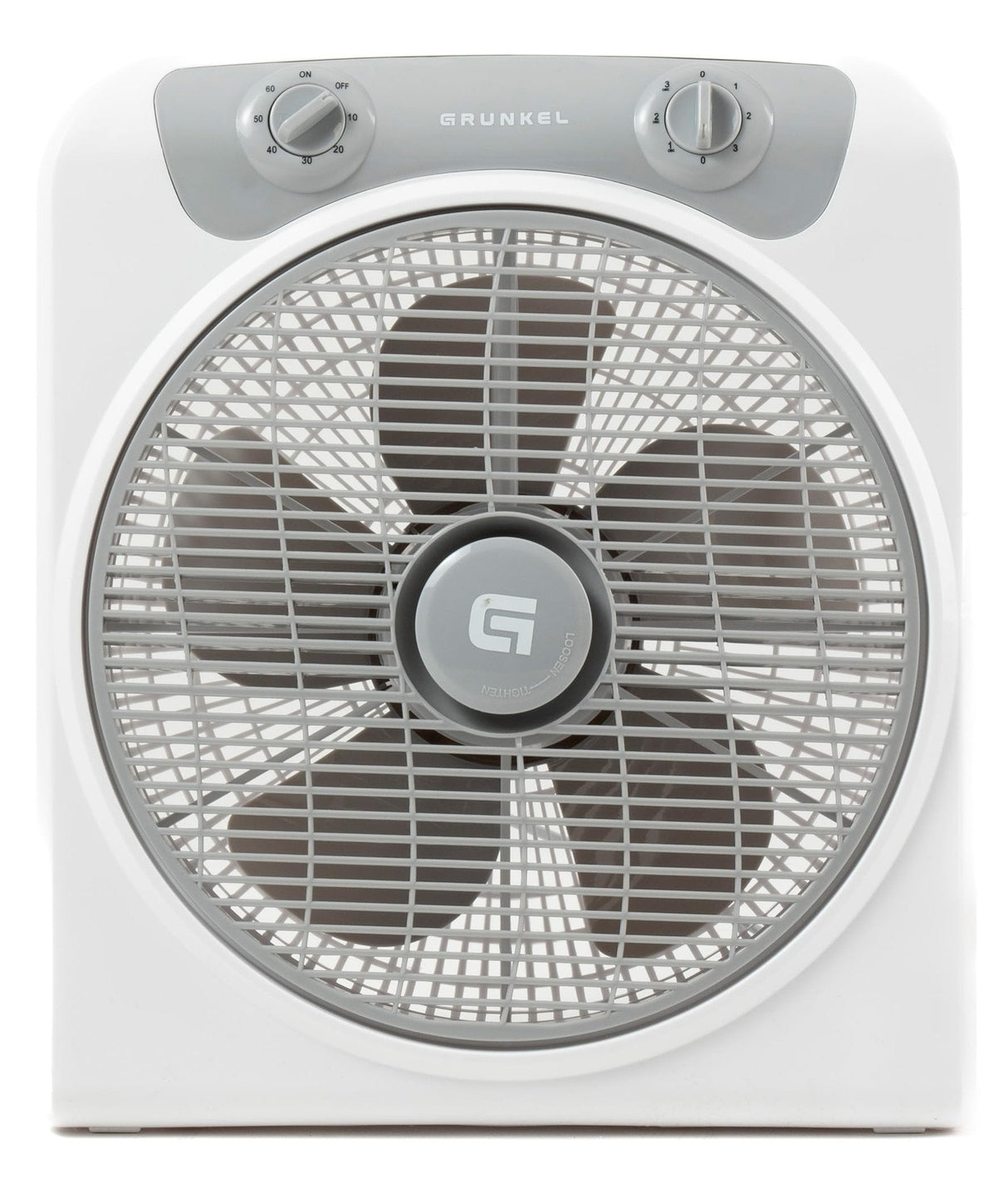 Ventilador De Suelo Grunkel Box Fan 45w 5 Aspas 30cm 3 Velocidades