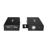EAN 4002888434089 - Lindy 43408 extensor audio/video Transmisor y receptor de señales AV Negro imagen 3