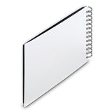 Hama  Fine Art  Spiral Weiss 24x17 50 Schwarze Seiten    9845