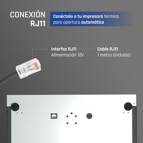 EAN 8435364319307 - iggual IRON-20 Cajón de efectivo automático y manual imagen 16