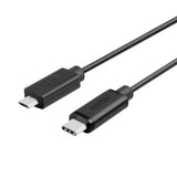 Unitek Y-C473bk Cable Usb 1 M Usb 2.0 Usb C Micro-Usb B Negro
