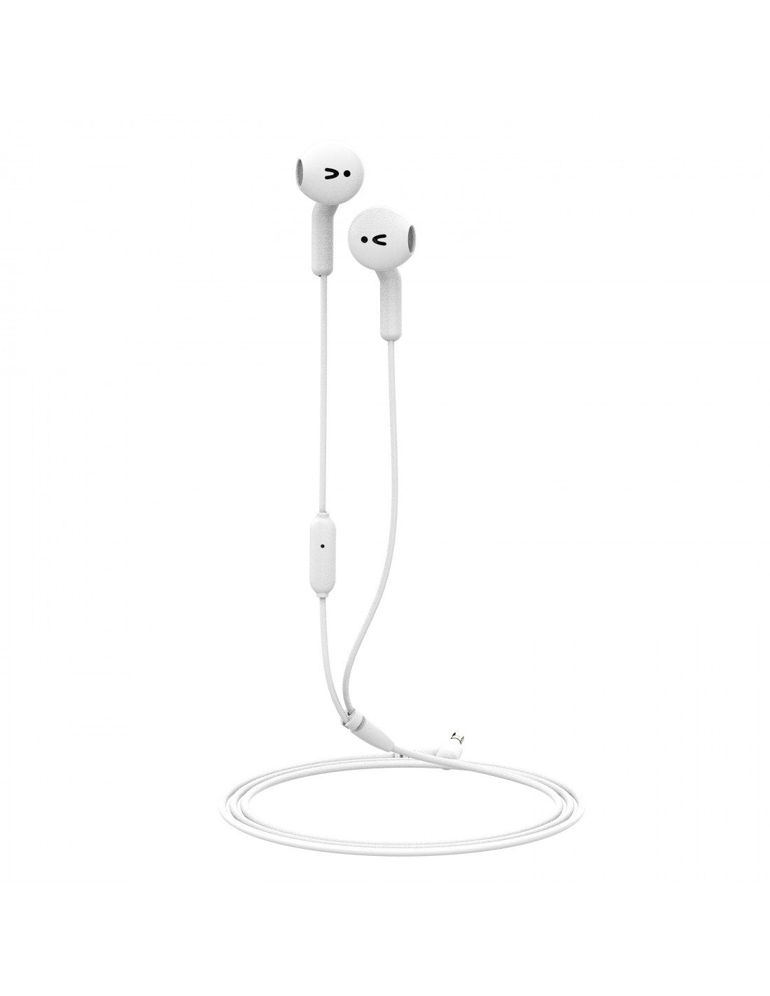 Auriculares Muvit Meu 3.5 Mm Blanco