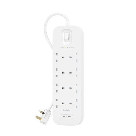 EAN 0745883855667 - Belkin Connect Blanco 8 salidas AC 2 m imagen 1