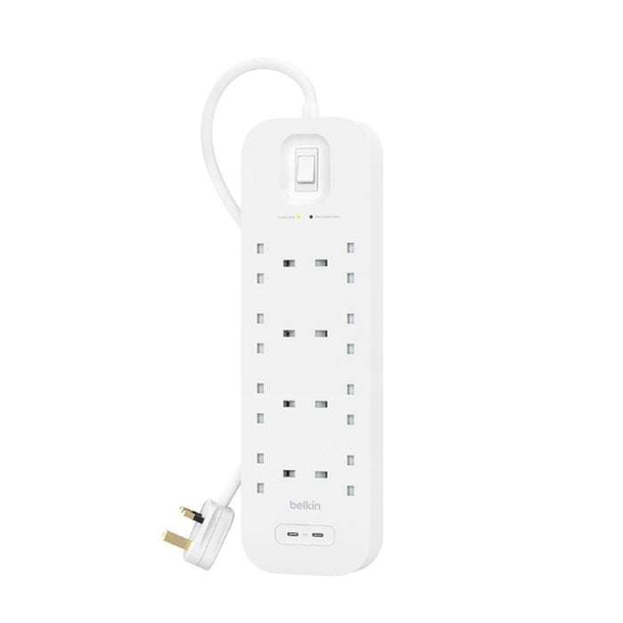 EAN 0745883855674 - Belkin Connect Blanco 8 salidas AC 2 m imagen 1