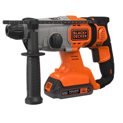 Martillo Combinado Inalámbrico  Black+Decker -Bcd900e2k, 18 Voltios, Martillo Perforador Bcd900e2k-Qw