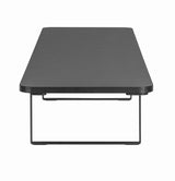Gembird Ms-Table2-01 Soporte De Monitor Para 2 Monitores (Rectángulo Largo) Negro