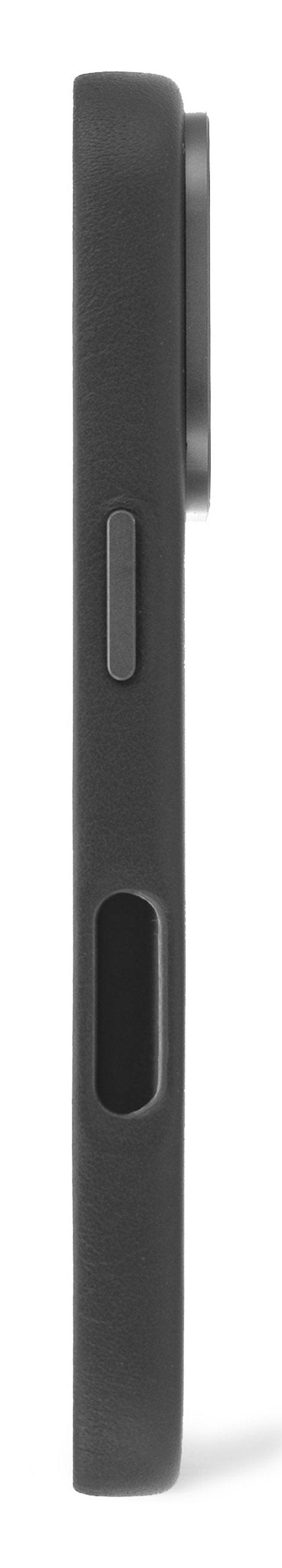 Decoded Leather Backcover Iphone 16 Black