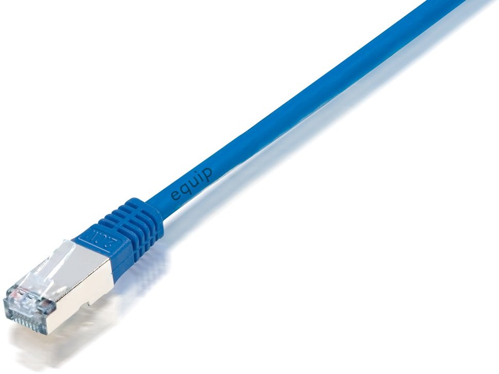 Cable Equip Rj45 Latiguillo F-Utp Cat.5e 1m Azul