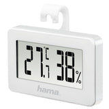 Hama Medidor De Temperatura Y Humedad Para Interior - Pantalla Digital - Memoria De Datos - Permite Colgar En Pared -