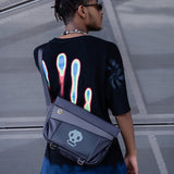 Divoom: Bolso Bandolera Slingbag-V Pixel Art Led - Negro