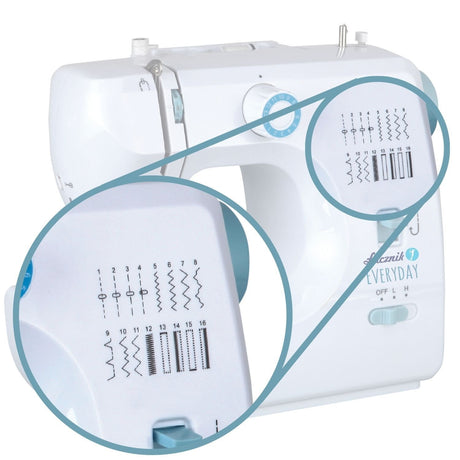 EAN 5902022182250 - Łucznik EVERYDAY máquina de coser Máquina de coser semiautomática Eléctrico imagen 9