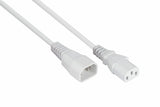 Kabelmeister Cable Alargador Iec C14 An C13 Blanco 5m