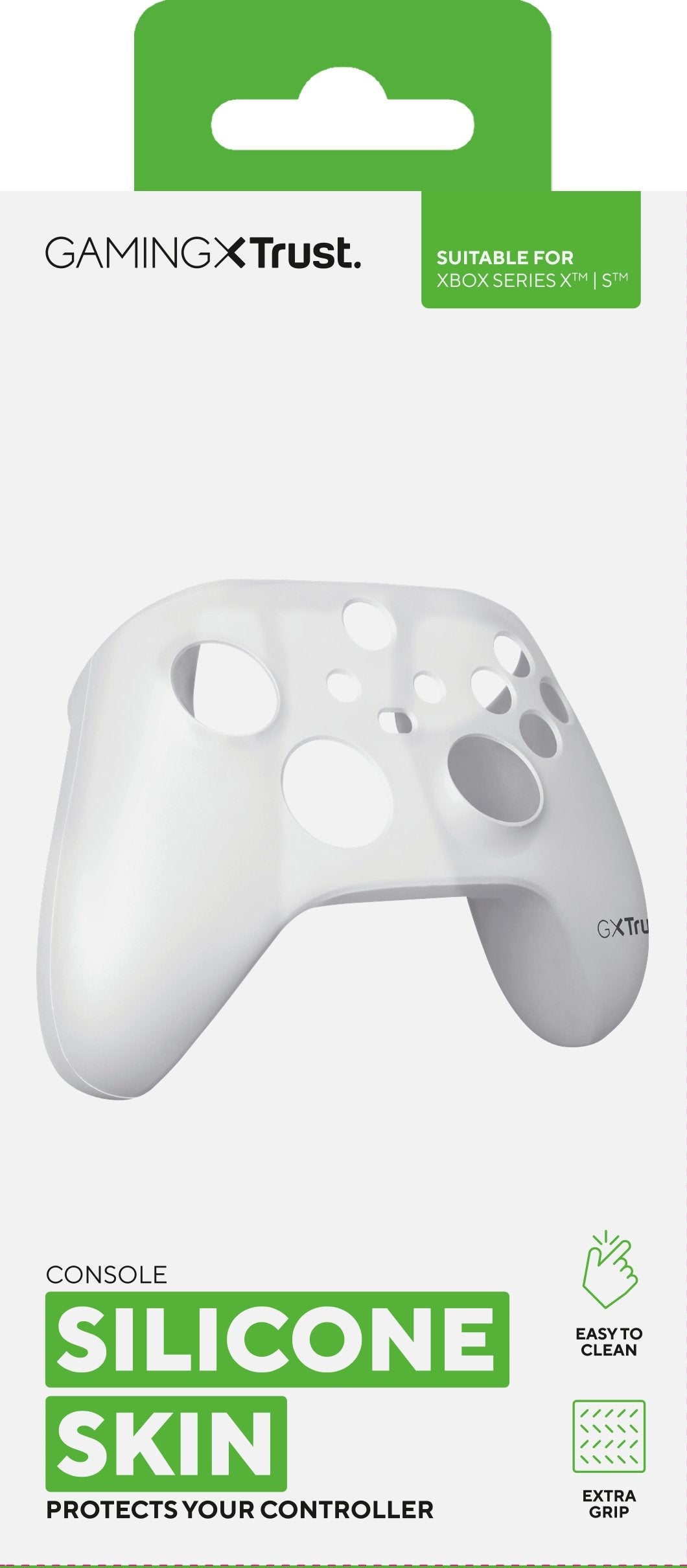 Funda De Silicona Trust Para Mando Xbox Series X / S Color Transparente  24175