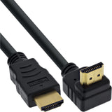 Cable Hdmi De Inline Con Ethernet En Ángulo De 0,5 M