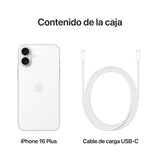 EAN 0195949723339 - Apple iPhone 16 Plus 17 cm (6.7") SIM doble iOS 18 5G USB Tipo C 256 GB Blanco imagen 9